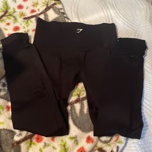 Gym shark pants size medium robbed high waisted